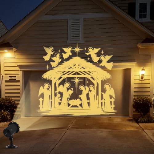 Treela Nativity Projector Light Outdoor Christmas Religious Decoration