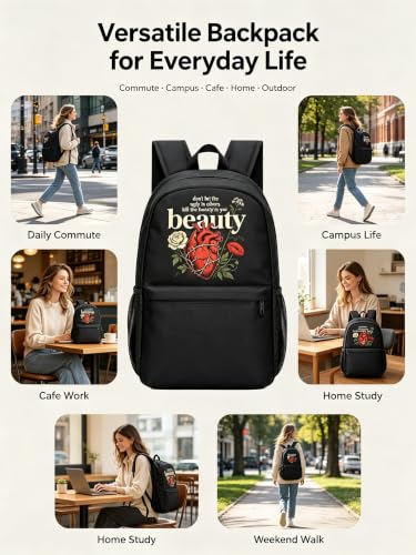Backpack Lightweight School Bookbag for Boys Girls Casual Travel Daypack Backpack for Men Women Teens - color: Color 18