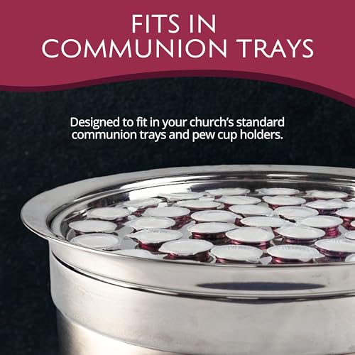 TrueVine Elements Gluten-Free Prefilled Communion Cups & Wafer Set (200 Ct) - size: 200 Count (Pack of 1)
