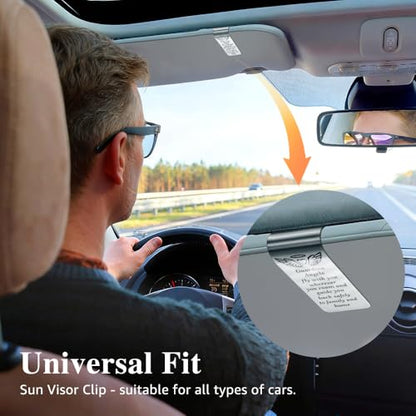 Guardian Angels Car Visor Clip, Christian Visor Clip for Men Women - color: Sliver24
