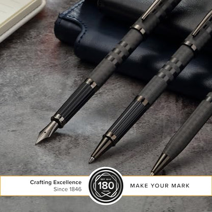 Cross Century II Midnight Black Rollerball Pen, Medium Point, Black Ink - color: Black