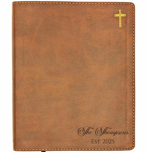 Farm and Posh Personalized NIV Journaling Bible (Family Name Bottom Right)