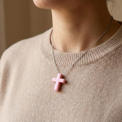 60 Pcs Mini Resin Cross Charms for Jewelry Making, 4 Pastel Colors