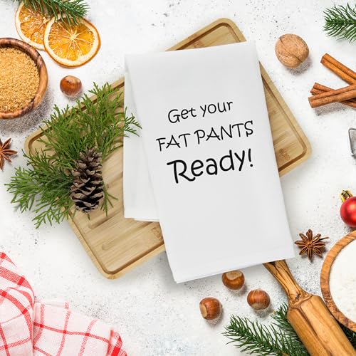 Cotton Kitchen Towel Decorative Set - Funny Hand, Dish or Tea Towels for Any Decor, Gift for Housewarming, Hostess, Christmas, Mothers Day, Birthday - size: Funny Sayings