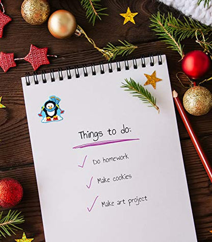 Carson Dellosa 84pc Penguin Stickers, 6 Sheets of Holiday Stickers, Stickers for Kids Sticker Chart, Reward Chart, Christmas Stickers, Stocking Stuffers, Scrapbook Stickers, and Planner Stickers - style: Penguins
