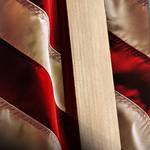 Three Rooker Patriotic Ties Mens US Flag Necktie Cross Tie