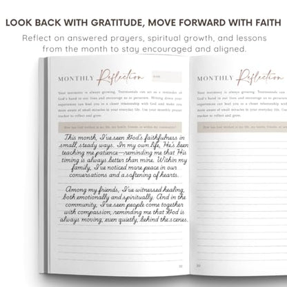 Daily Prayer Journal with Prompts | 90-Day Guided Devotional & Scripture Reflection | Bible Study and Spiritual Growth Tracker | Undated Faith Planner, 5.5x8" - White with Gold Dots - color: Dotted White