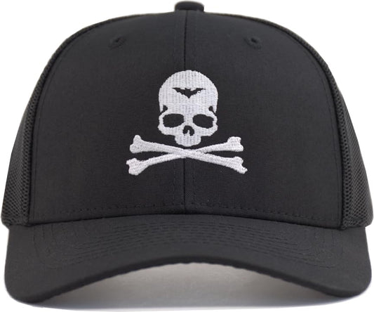TSSGBL Various Gift Hats for Men - M L XL XXL Big Head Fit, Adjustable Mesh Trucker Ball Cap, Ideal Gifts - color: Meshback Black, size: One Size