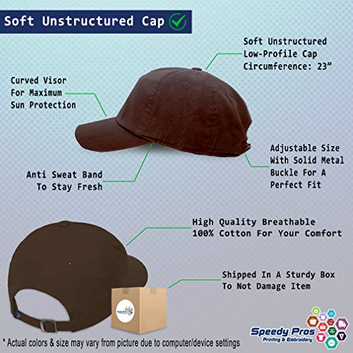 Soft Baseball Hat Embroidered Dad Hat Chaplain Cross Jesus God Christian Faith Men & Ladies Baseball Cap - color: Brown Design Only