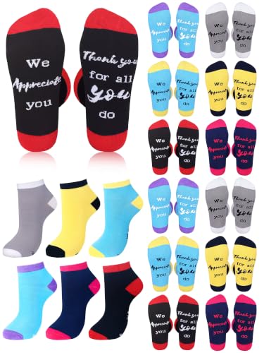 Shihanee Housekeeping Week Gift Appreciation Crew Sock - style: Appreciate