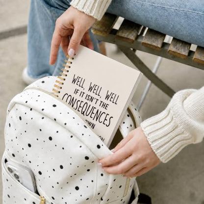Trendy Mental Health Spiral Notebook Journal,Anti Anxiety Psychology Lined Hardcover College Ruled Spiral Notebook,College School Supplies,Therapist Notebook for School Student Teacher - color: white