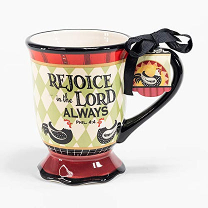 Divinity Boutique 23727 Ceramic Coffee Mug, Multicolor - color: Rooster
