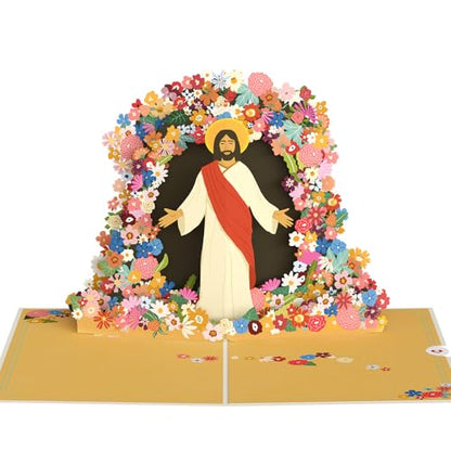 Lovepop Resurrection of Jesus Pop-Up Easter Card with Notecard & Envelope - color: Resurrection of Jesus
