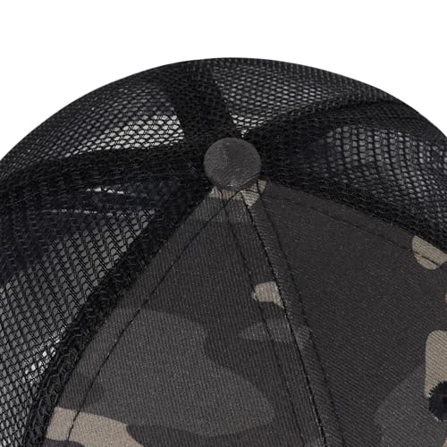 Faith Over Fear Christian Hats for Men Women, American Flag Trucker Hat, Religious Gifts for Thanksgiving Christmas - color: Camo