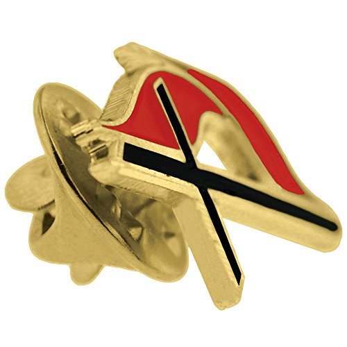 PinMart's Methodist Cross Religious Enamel Lapel Pin - style: 10 Pack
