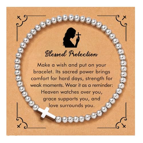 RZKING Cross Bracelet for Women, Christian Gifts for Women Friends Mom - style: Get Well