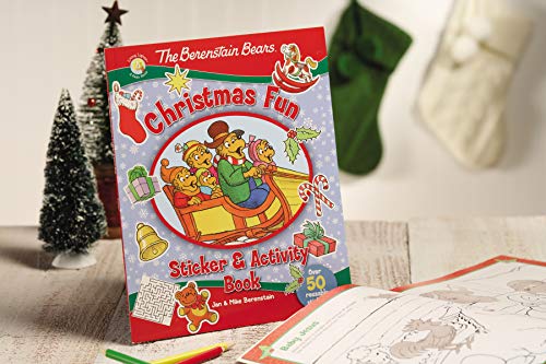 The Berenstain Bears Christmas Fun Sticker and Activity Book (Berenstain Bears/Living Lights: A Faith Story)