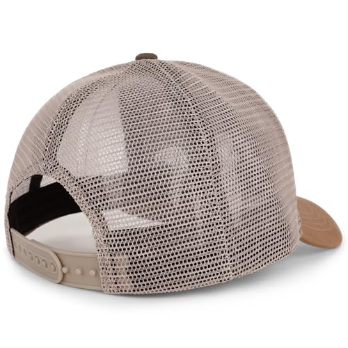 Faith Over Fear Christian Hats for Men Women, American Flag Trucker Hat, Religious Gifts for Thanksgiving Christmas - color: Grey Green