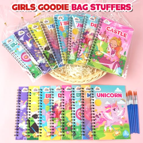ZMLM 24 Pack Coloring Books - Birthday Party Favors for Kids 4-8 Craft Gift - style: Girl
