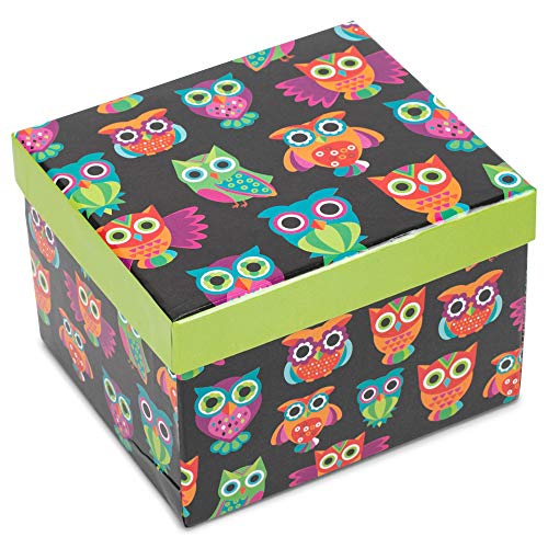 Divinity Boutique 20607 Boxed Mugs, Owl Pattern, 12 ounce - color: Owl Pattern