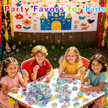 52 Pack Fairy Tale Fidget Spinners Bulk Party Favors Classroom Prizes - color: Tl-sa-3-di