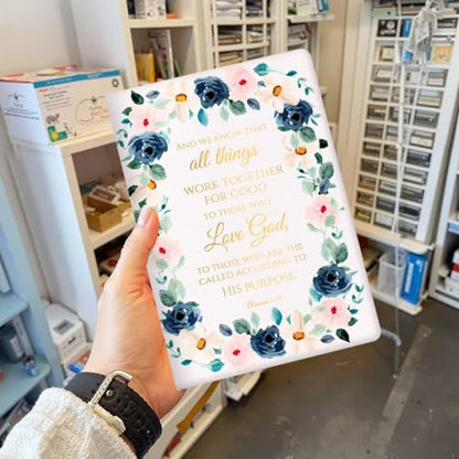 Pink Christian Notebook Bible Verse Lined Journal Notebook for Women Men - color: Multi 1287