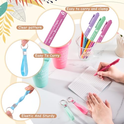 Hollowfly 12 Set/48 Pcs Spanish Christian Gifts for Women, Pastel - color: Pastel