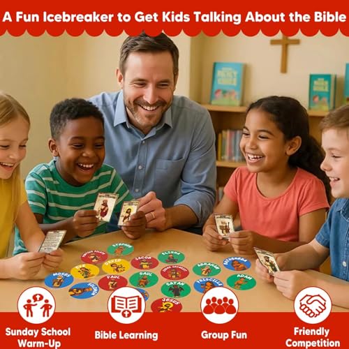 Garybank Bible Game for Kids - Make 10 Game with Bible Character Learning