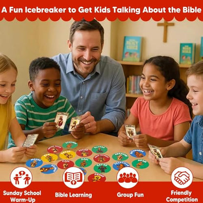 Garybank Bible Game for Kids - Make 10 Game with Bible Character Learning