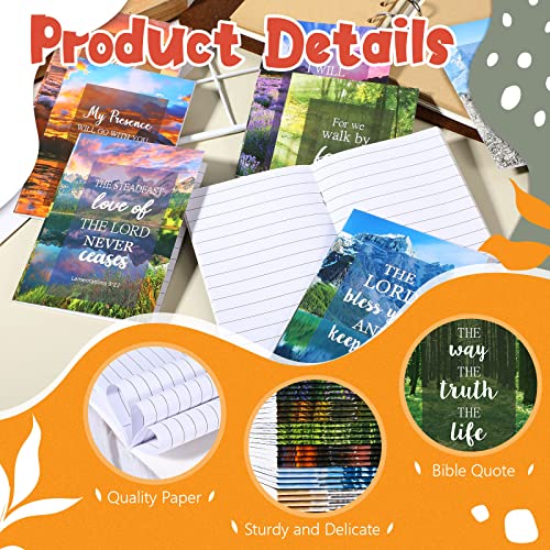 CHENGU 50 Pack Christian Notebooks Prayer Journals Bulk, Classic Style - style: Classic Style