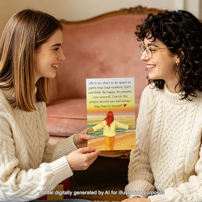 Encouragement Cards for Women with Envelopes, Get Well Cards for Friends - color: DXI#056