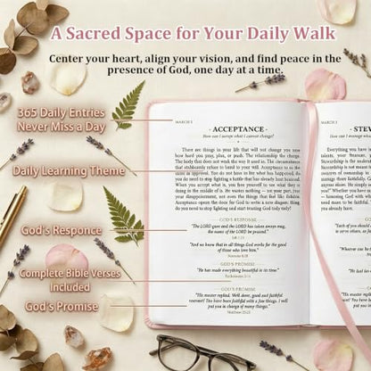 One Minute with God for Women 2026 Daily Devotional Prayer Journal - color: C