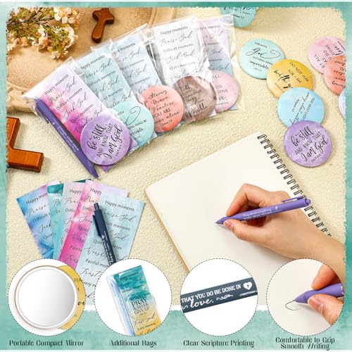 Gueevin 30 Sets Christian Gifts Bulk for Woman, Watercolor Style