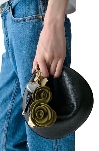 kate spade new york Women's Novelty Bag Charm - color: Dried Thyme Stacked Rose