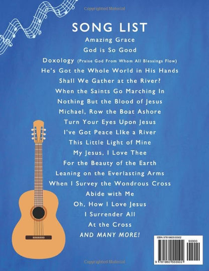 Easy Guitar Hymns for Beginners: Sheet Music, Tab, and Chords for Praise and Worship