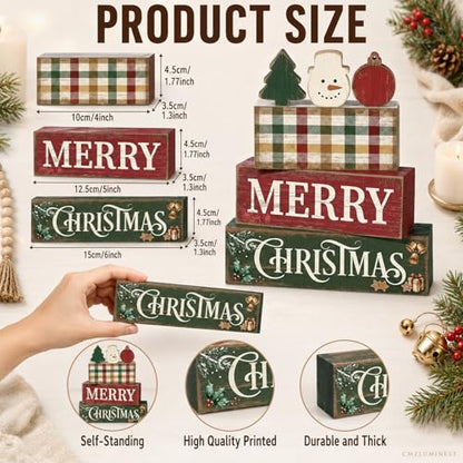 Christmas Decorations Indoor, Merry Christmas Snowman Tree Home Decor - style: Christmas