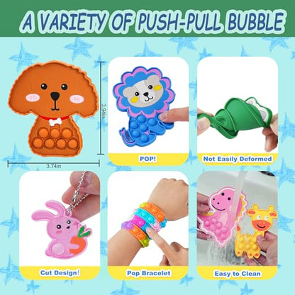1000 Pcs Party Favors for Kids, Fidget Toys Bulk, Prizes for Kids, Fidget Stocking Stuffers Birthday Party Gifts, Carnival Treasure Classroom Prizes Box, Goodie Bag Stuffers