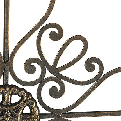 Retrome 27" H Metal Cross Wall Decor, Arrow Accents, Bronze………
