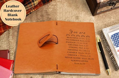 You Are Beautiful-Positive Christian Journal-Bible Verse Floral Design Scripture Notebook for Women Girls-Inspirational Birthday Back to School Christmas Gift-Refillable Travel Photo Diary Journal - style: book57-You Are Beautiful Eccl 3:11