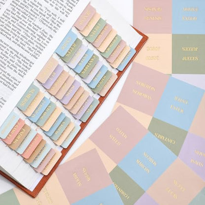 Spanish Bible Tabs, Multicolor - style: Gold Foil Spanish