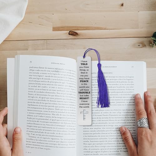 Bible Verse Metal Bookmark Christian Bookmark for Women Men Inspirational Scripture Bookmarks Bible Verse Gift Book Marks for Reading Religious Baptism Graduation Gift First Communion Gifts for Girls - color: Bible Verse Metal Bookmark 06