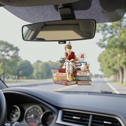 Christian Bible Gifts for Women, God Says I Am Car Hanging Ornament for Mom - color: G Says You Are - Ao Do