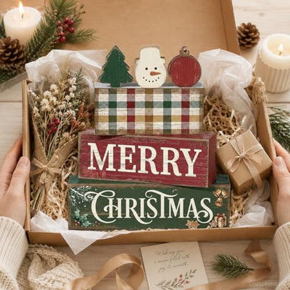 Christmas Decorations Indoor, Merry Christmas Snowman Tree Home Decor - style: Christmas