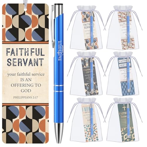 Dispowreath 36 Pcs/18 Sets Faithful Servant Church Gifts Set - style: Faithful Servant