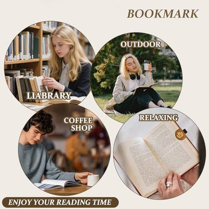 Personalized Leather Magnetic Bookmark with Pen Holder, Custom Bygone Mark Bookmark with Pen Holder, Custom Bookmarks with 26 Letters for Reading Women, Men, Teachers, Book Lovers?Blue?A? - color: Blue