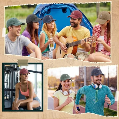6/12 Pack Christian Hats Bulk for Men Women - style: Style 6