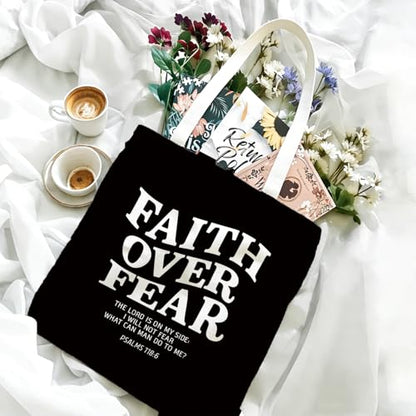 Bible Tote Bags Cute Christian Preppy Canvas Tote Bag Christian Gifts for Women Reusable Shopping Bags(Parent) - color: Bible-9