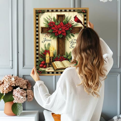 Christmas Diamond Art Kits for Adults, Diamond Painting Kits for Beginner - color: JOJO-DP96