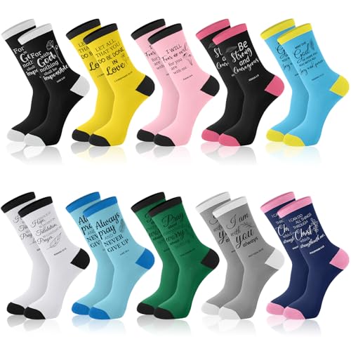Shinymoon Christian Socks Jesus Gifts Socks