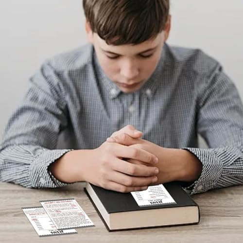 240pcs Gospel Tract Cards 3.5 x 2 Inches Jesus Paid It All - color: Jesus Paid It All